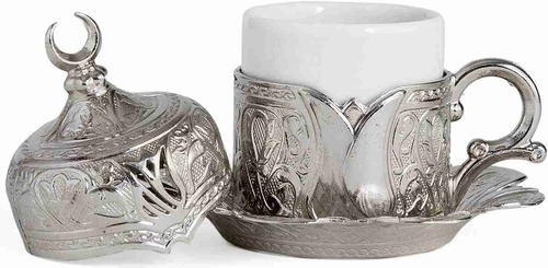 CopperBull Silver Cup Lid Set