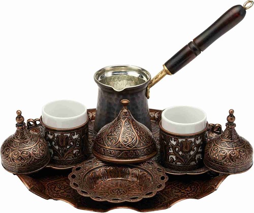 DEMMEX Turkish Greek Arabic Coffee Full Set