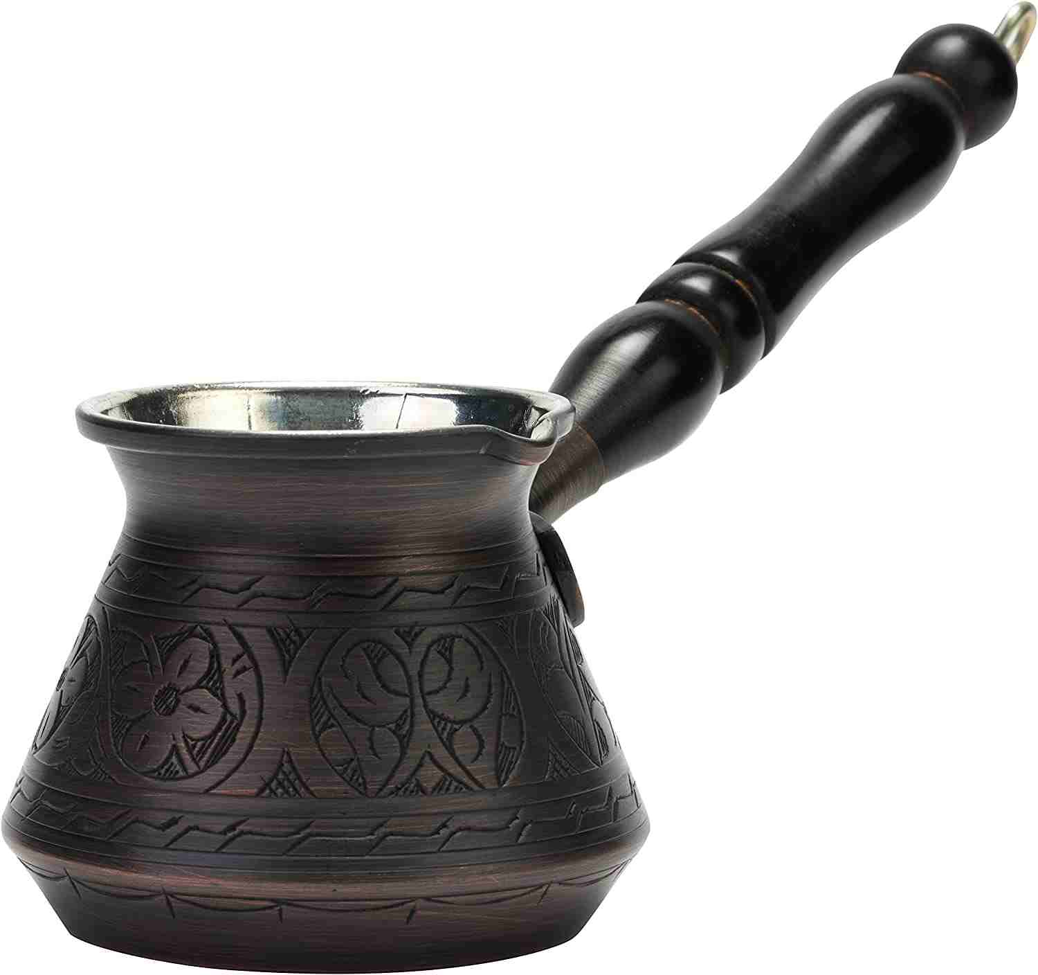 Demmex Copper TurkishGreek Coffee Pot Review - Antique Copper