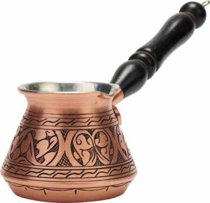 Demmex Copper TurkishGreek Coffee Pot Review - Matte Copper 3