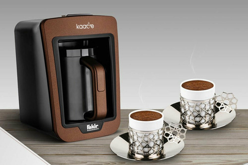 Fakir Kaave Automatic Greek Turkish Coffee Machine - Coffee Served