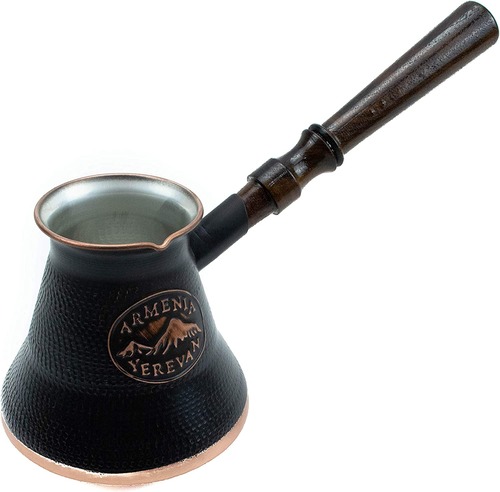 HandCraftoria Handmade Armenian Coffee Pot - Top