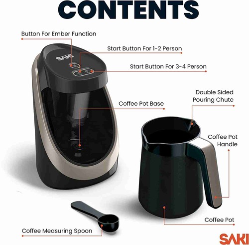 Turkish Coffee Maker - Contents