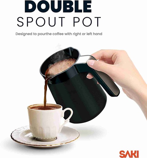 SAKI Turkish Coffee Maker - Double Spout