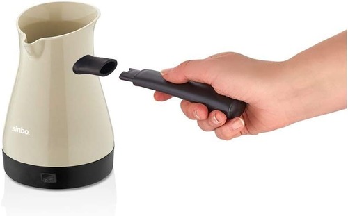 Electric Coffee Pot - Removable Handle