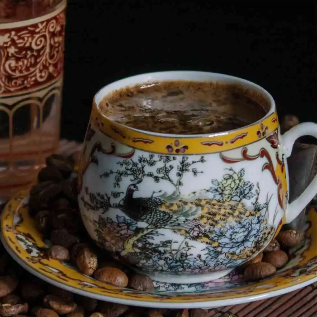 authentic Turkish coffee cup