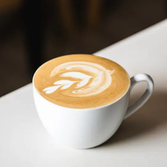 Cappuccino Coffee Drink in a white mug